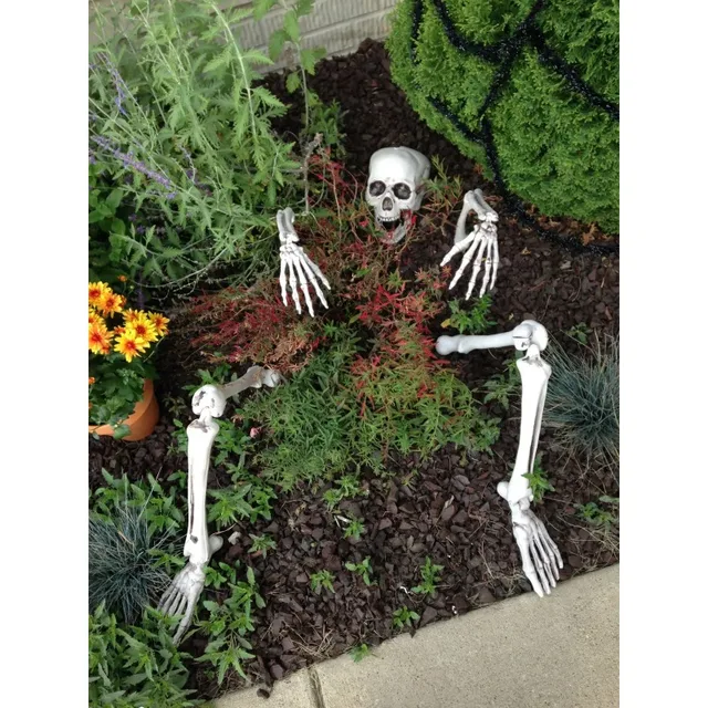 Halloween Skeleton Stakes Decor 2