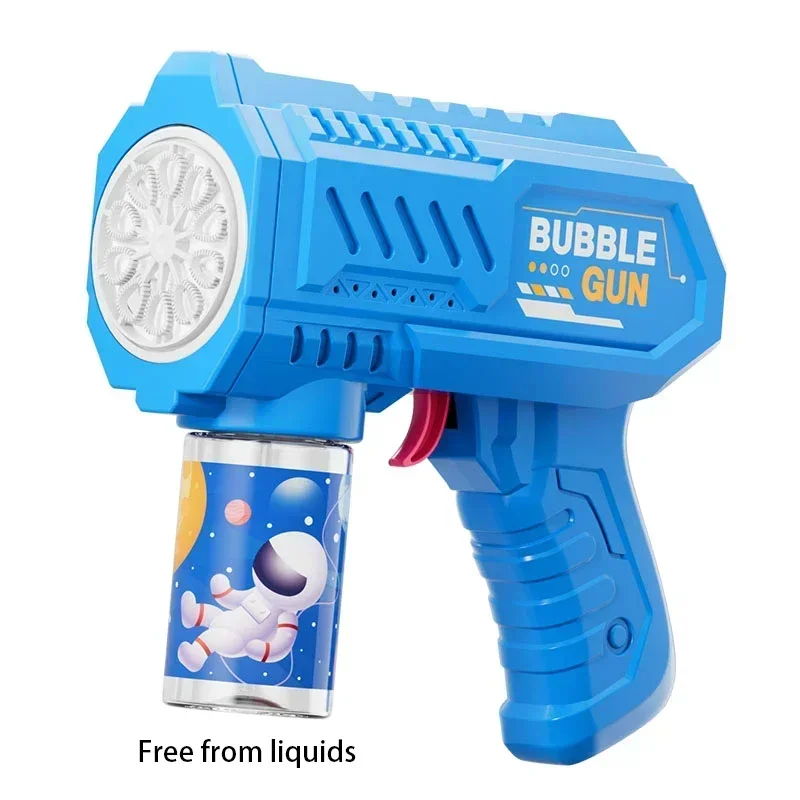 Unicorn Bubbles Machine Automatic Soap Blower Bubble Blowing Toy Electric Bubble Gun Outdoor Party Games Toy_voghion.com