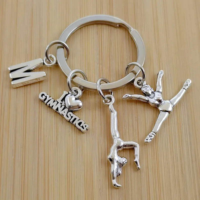 

Спортивный брелок ручной работы, гимнастический брелок, оригинальный брелок, подарок лучшего друга, я люблю гимнастику