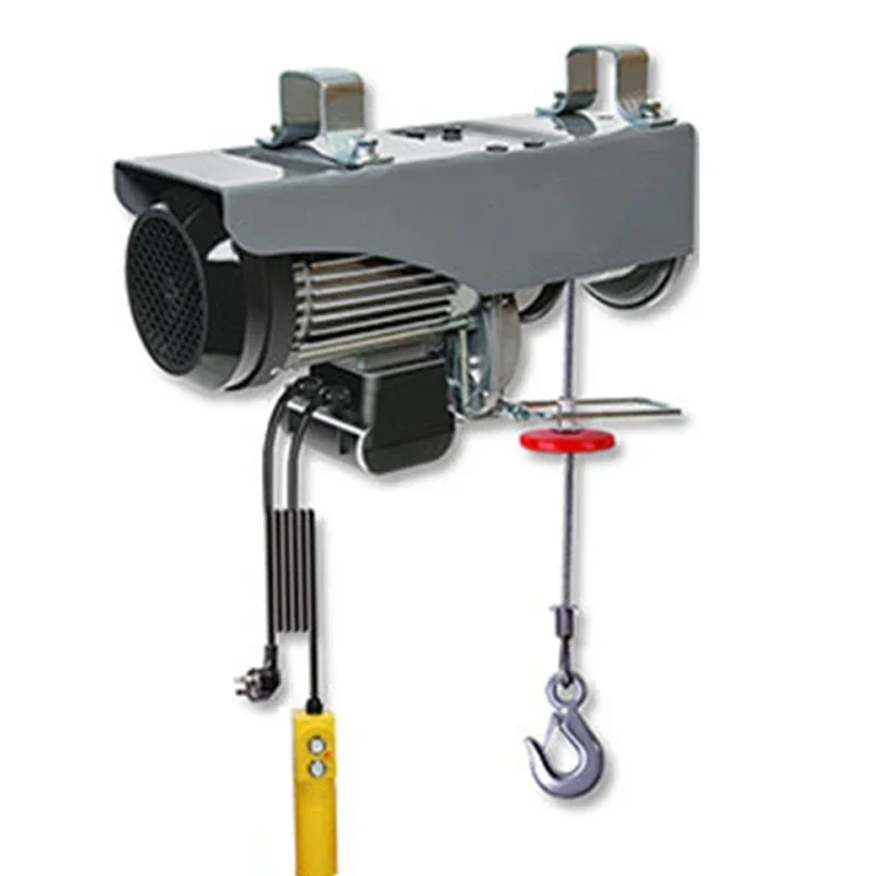 12m 20m 30m Micro Electric Hoist 220V Crane Household Small Lift Hoist 1 Ton / 0.5T Winch Decoration Crane electric hoist