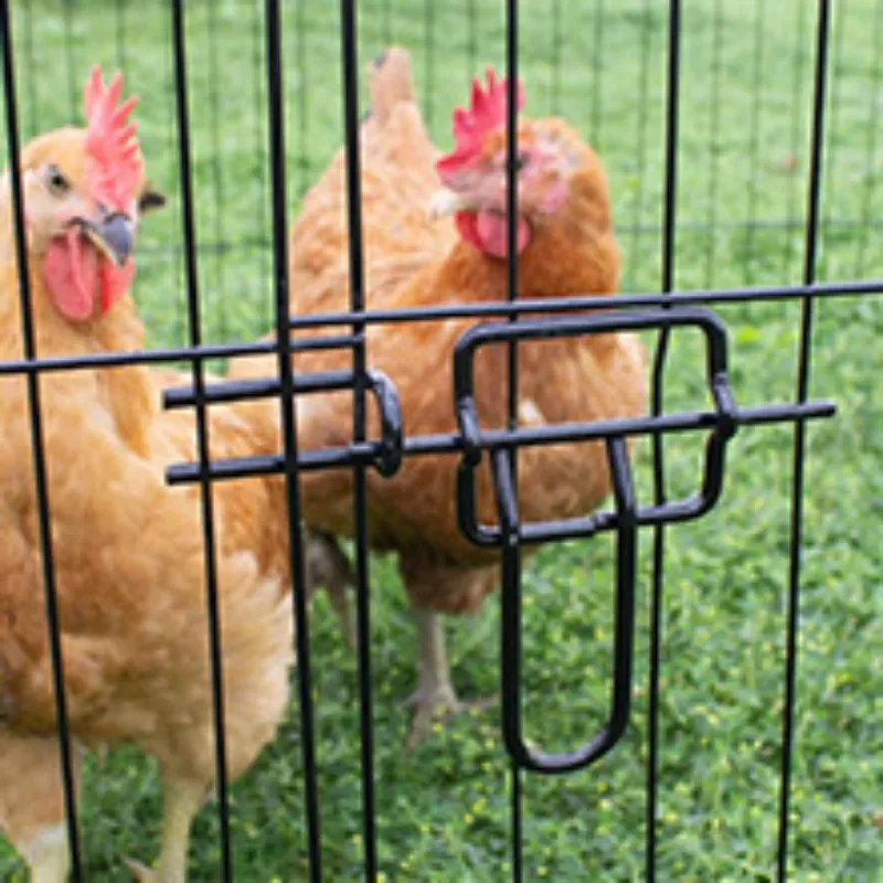 Description Picture 5 of itemFoldable and Detachable Outdoor Poultry Cages Multifunctional Farm Animal Supplies Large Chicken Coop Walk-in Poultry Run