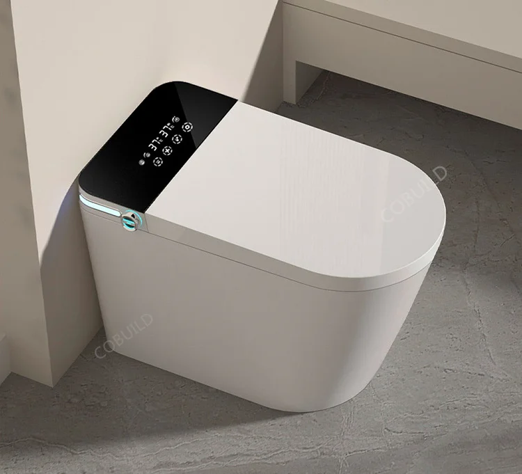YYHC-Digital display independent tankless intelligent toilet automatic flush intelligent toilet bidet