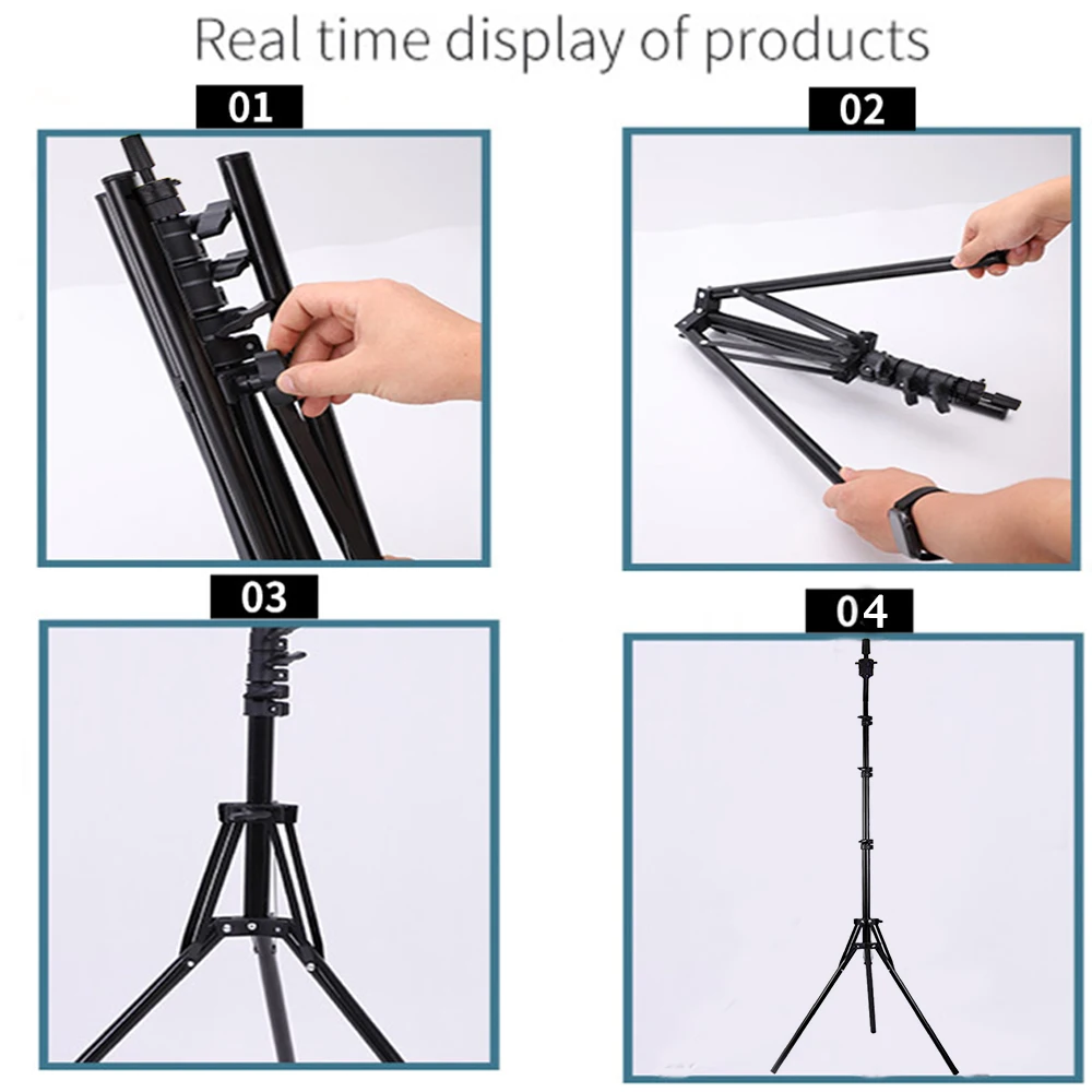 Simnient 130CM Adjustable Mannequin Tripod Stand Block Training Doll  Manikin Head Wig Stand Cosmetology Hairdressing Wig Display