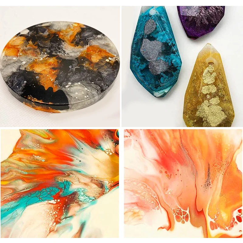 Mica pigment powder 15ml/bottle metallic resin pigment art ink alcohol liquid colorant dye diffusion for DIY epoxy resin mold jewelry making
