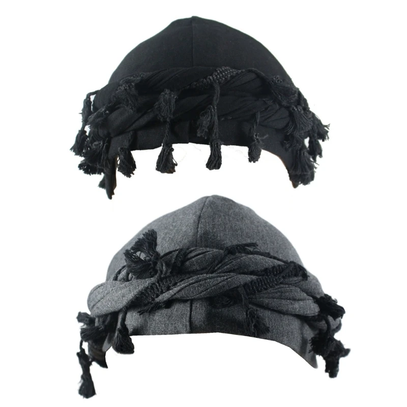 

Men Head Wrap Sweat Wicking Pirate Hat for Climbing and Riding Sports Headwear