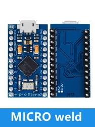 Enhanced Product Title:  
Pro Micro ATmega32U4 5V 16MHz TYPE - C With Dual Row Pin Header and Mini USB Interface (Micro usb weld)