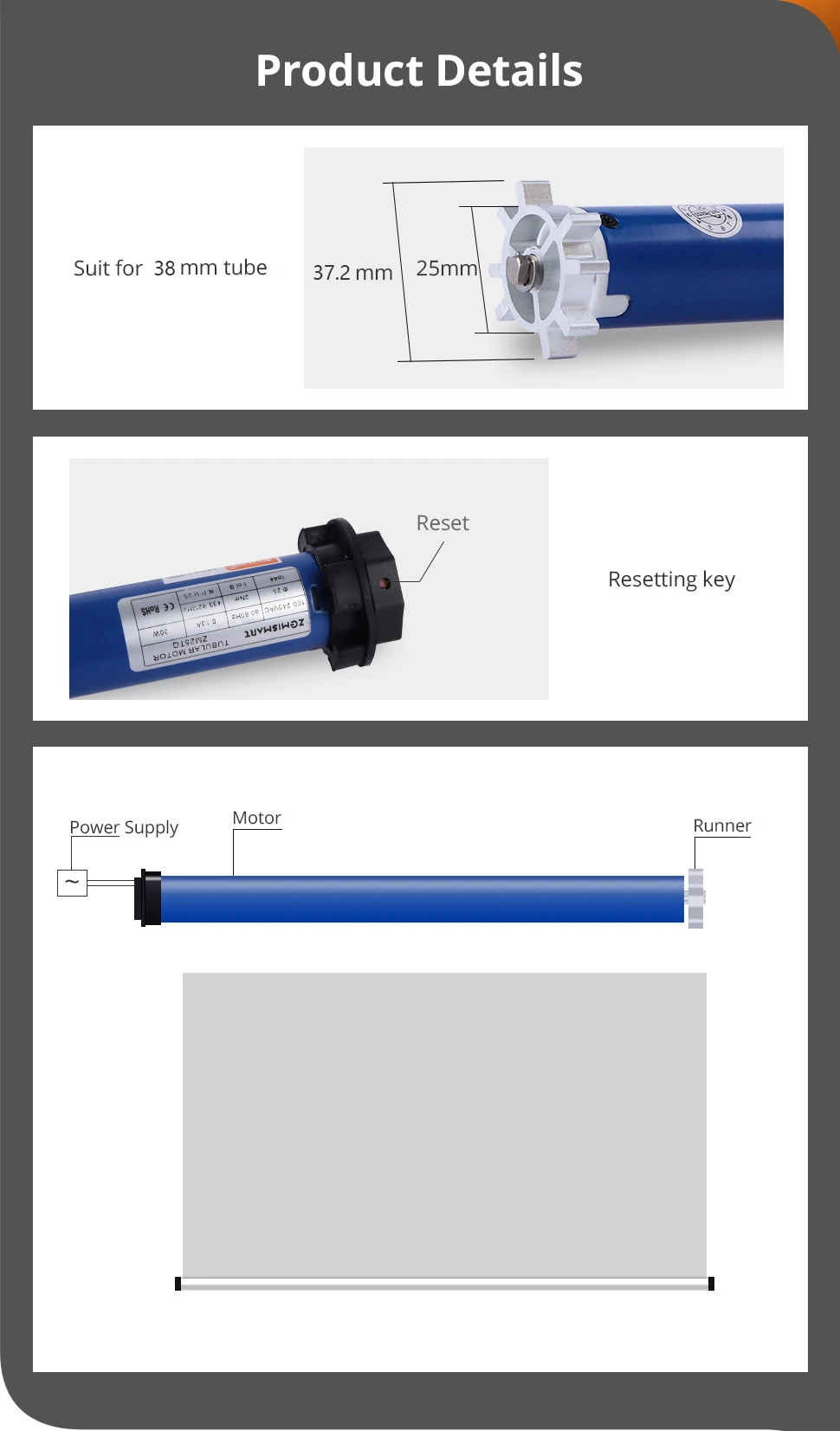 sistema de controle automático de cortina