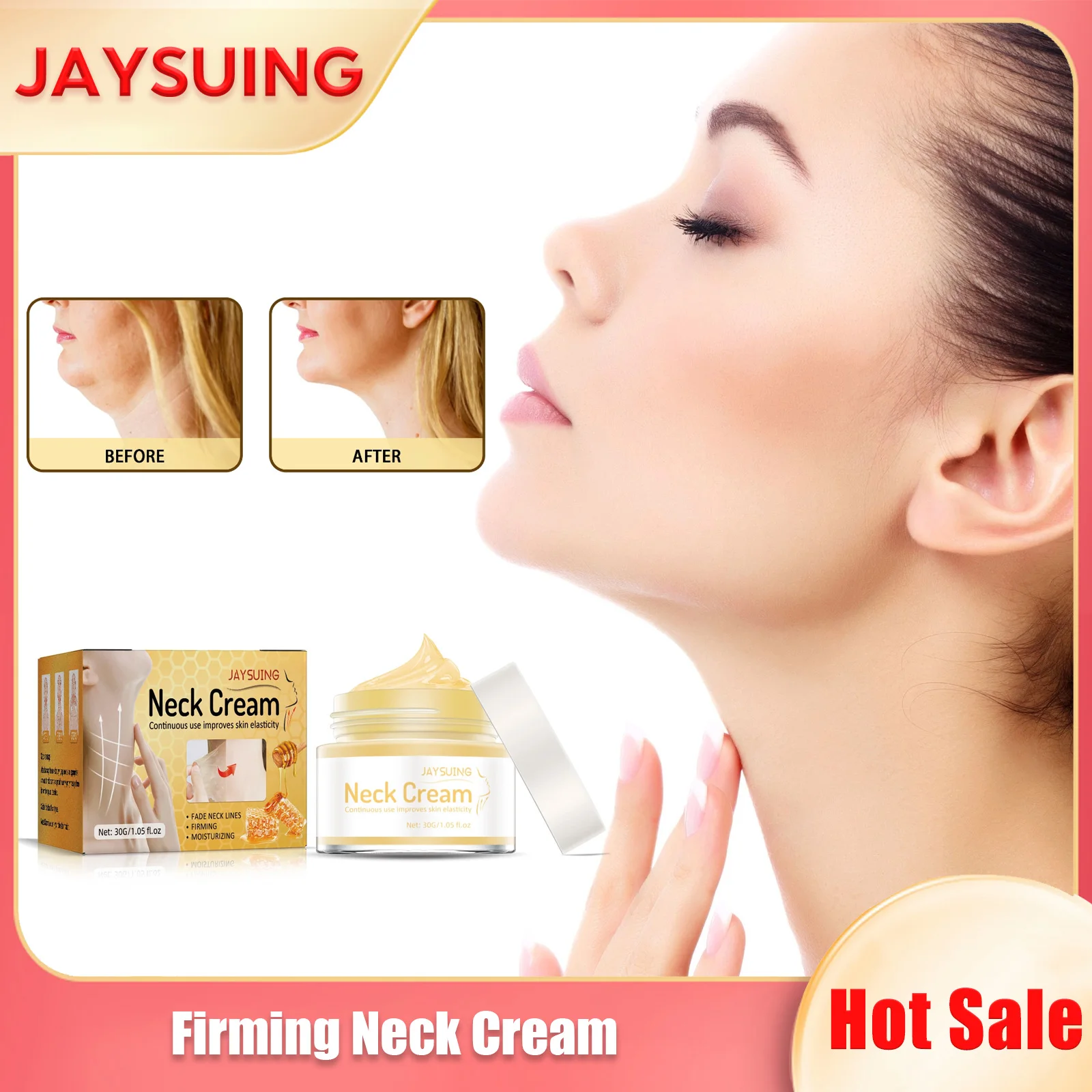 Peel off Neck Cream Remove Double Chin Fade Neck Fine Line Wrinkle Removal Correct Melanin Lift Firming Moisturizing Neck Cream