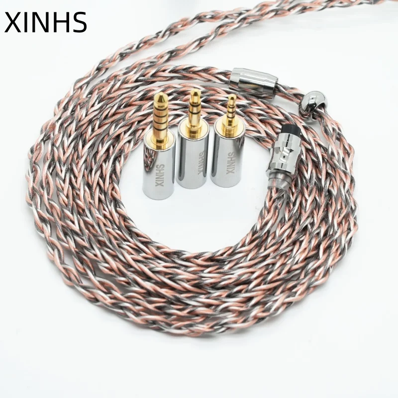 XINHS A77 HIFI High-Fidelity Kopfhörer-Upgrade-Kabel Modulares Austauschbares Audio-Headset-Kabel
