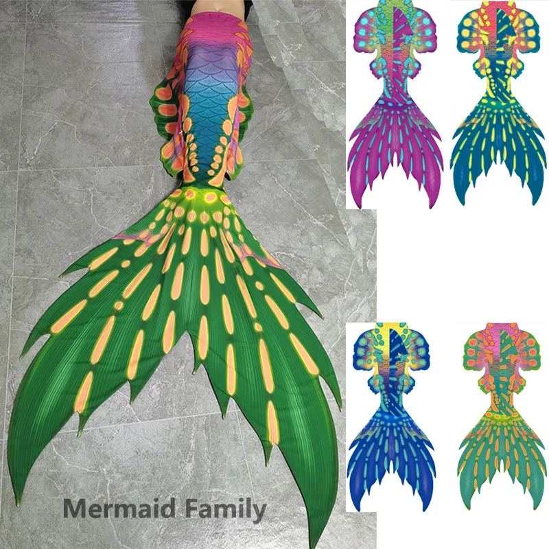 

Размера плюс профессиональный купальник с хвостом русалки для детей и девочек, спортивный купальник с хвостом русалки для класса русалки