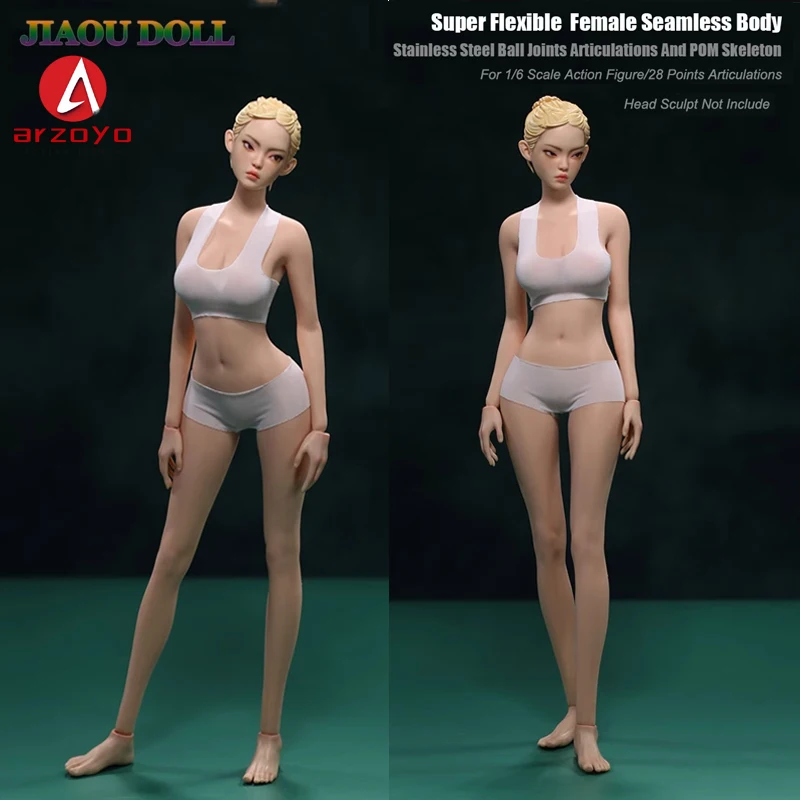 JIAOU DOLL JOQ-21D 1/6 Detachable Foot Seamless Female Body