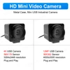 Industrial USB Webcam 12MP IMX362 / 4K IMX179 Autofocus Mini Metal Usb Camera No Distortion Lens For Live Video Teaching Meeting 2