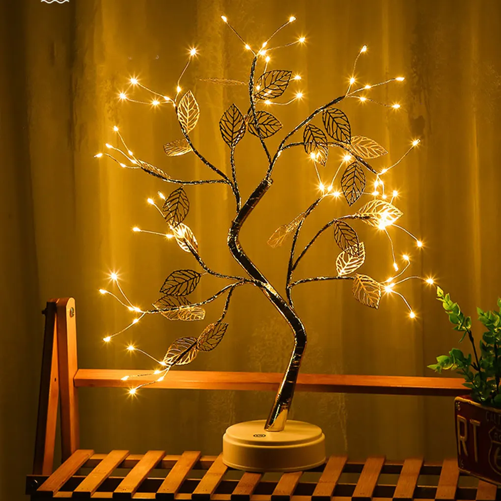 

ABS декоративная искусственная лампа для дерева бонсай, широкое нанесение, защита от царапин, оригинальный деревянный цвет, фотолампа, как показано на рисунке
