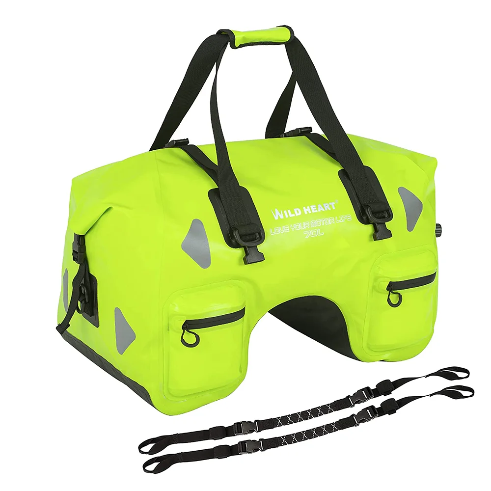 Borsa Impermeabile Per Moto A Forma Di U Borsa Per Bagagli Da Moto A Forma Di U Borsa Da Moto Impermeabile 70L Borse Da Moto Di Grande Capacità