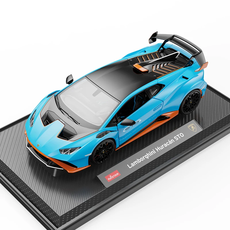 自動車 Lamborghini RUNNER 1:18 huracan STO 楽天市場】Rastar 1/18 ランボルギーニ ウラカン STO 2023 ライト