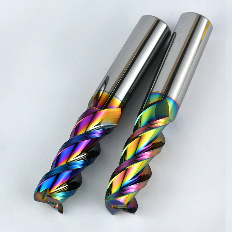 

Milling Cutter Alloy Coating Tungsten Steel Tool Maching Endmill Cutter Kit Milling Machine Tools
