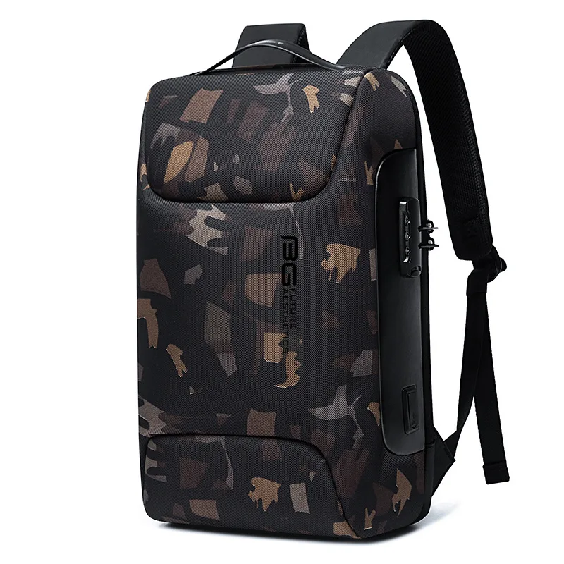 BANGE New Backpack Travel Men's Waterproof Business Laptop Backpack