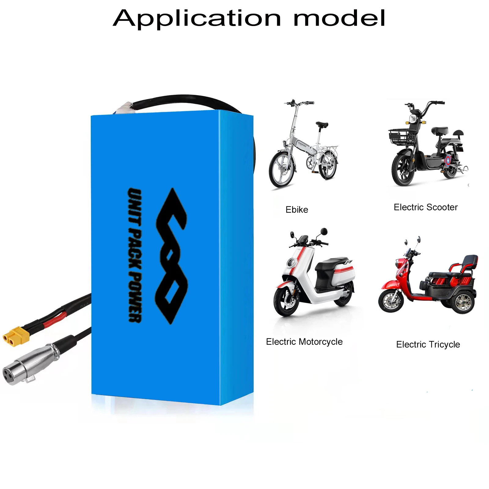 60V 20Ah E-Bike Akku Mit Ladegerät – Wasserdichter PVC-Akku Für Motoren Bis 1200W (16S6P)