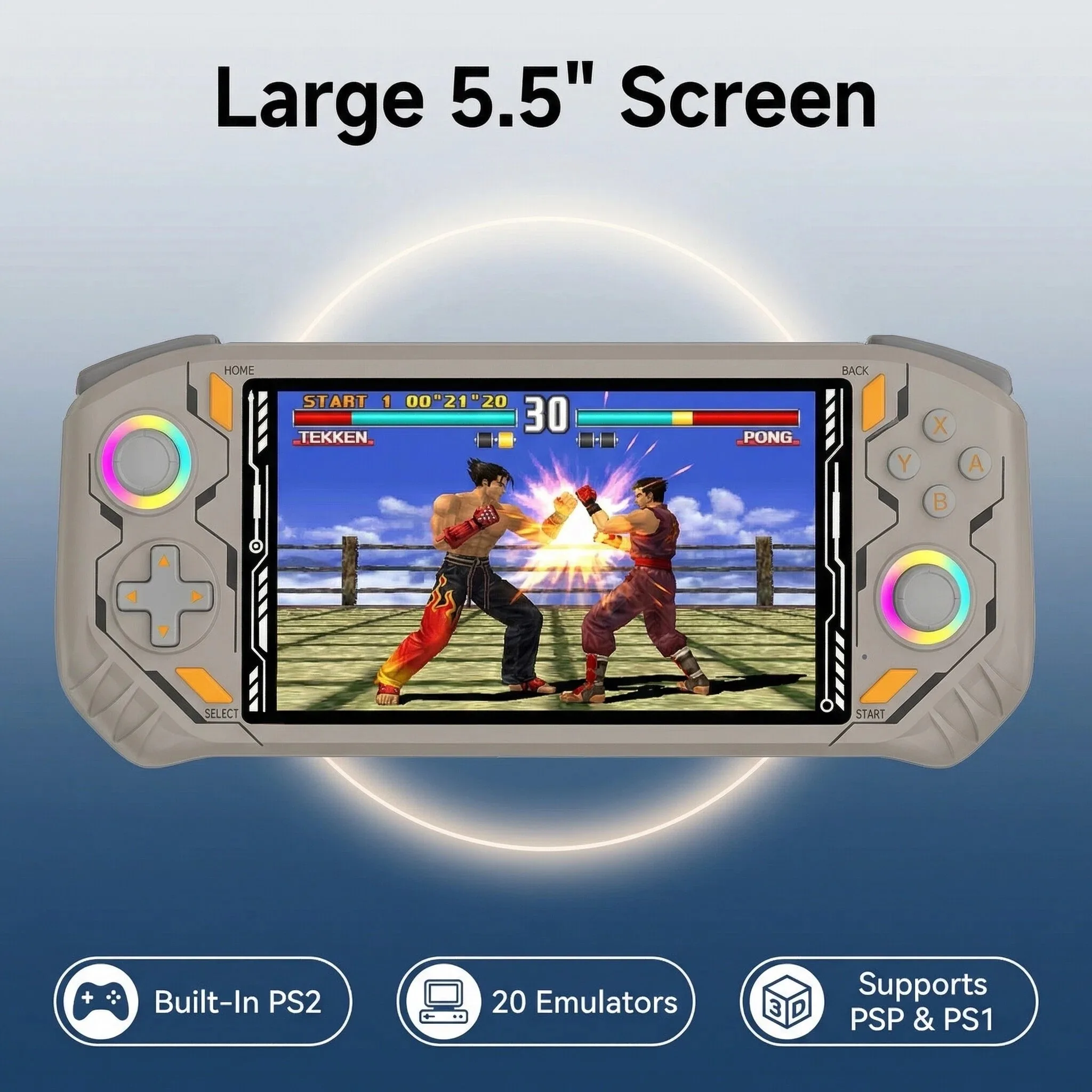 RG52 Portable Retro Handheld Game Console, обзор, отзывы, характеристики, купить