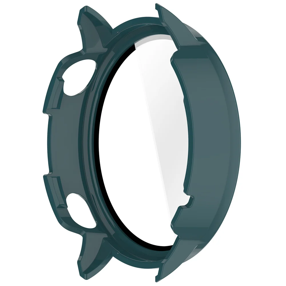 Hard PC Shell with Tempered Glass Film Protective Watch Cover