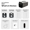 DC24V AC100-240V Home AC Portable Home AC Portable 5200BTU 1300W Mini Air Conditioner for Camping RV Kitchen Tent Car 2