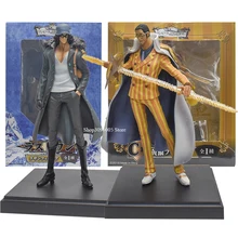 

New One Piece Figure Aokiji Kuzan Final Version Action Figures Yellow Ape Borsalino Navy Headquarters Model Collection Dolls Toy
