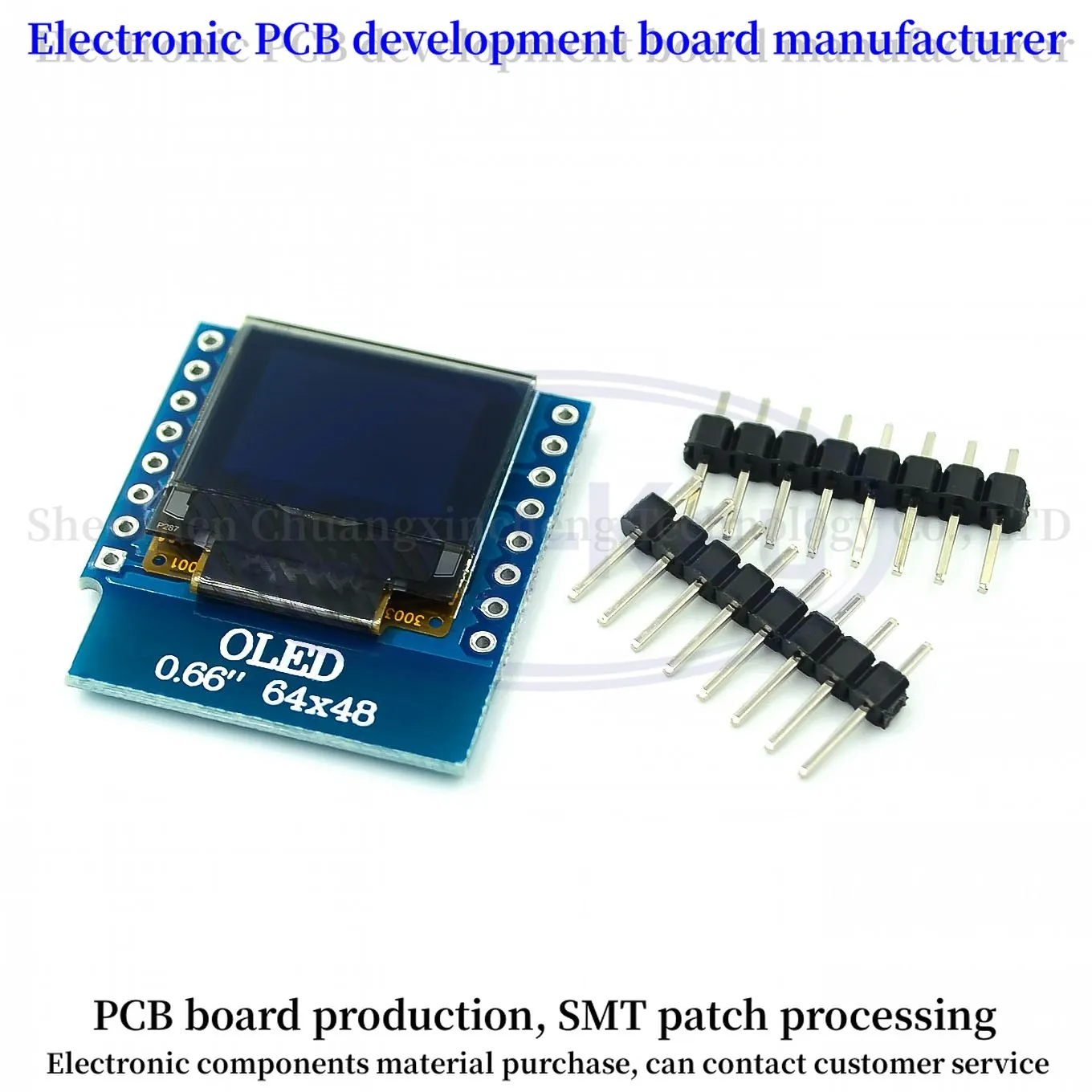 

Модуль органического светодиода 0,66 дюйма для WEMOS D1 MINI ESP32, модуль Arduino AVR STM32 64x48, ЖК-экран 0,66 дюйма IIC I2C OLED