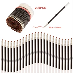 Premium Ballpoint Pen Refills - 200 - Pack 1.0mm Smooth Ink (Red)