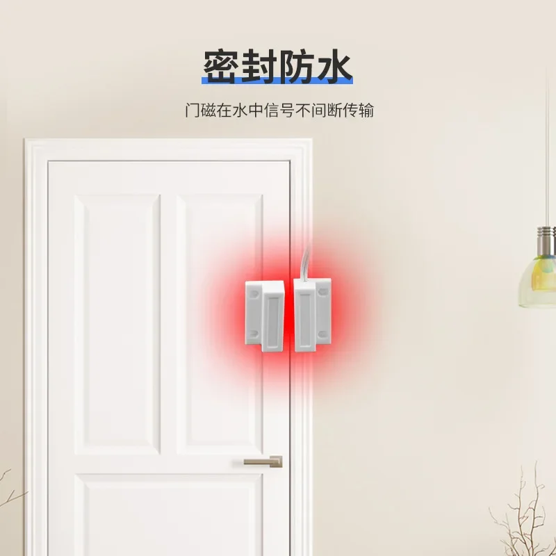 10pcs/lot RC-33 Wired Door Window Sensor Magnetic Switch for Home Alarm System NC