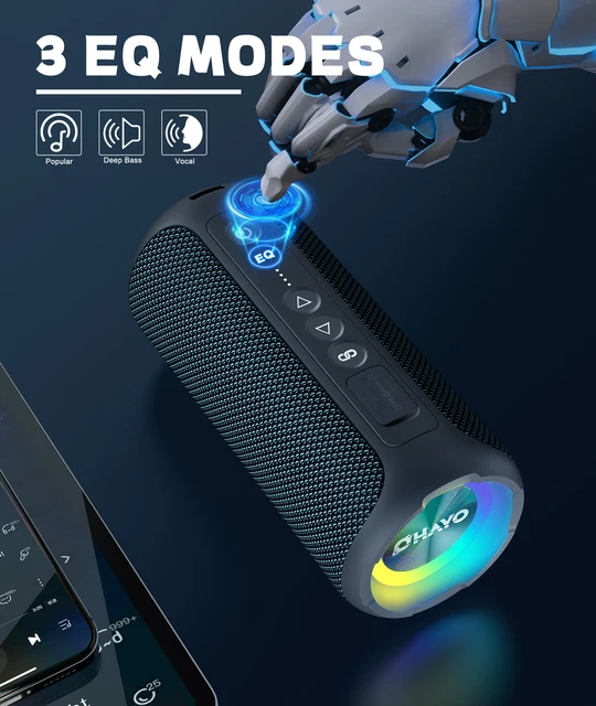 Ortizan X8 Pro 40W Bluetooth Speaker | Waterproof Stereo Sound 4