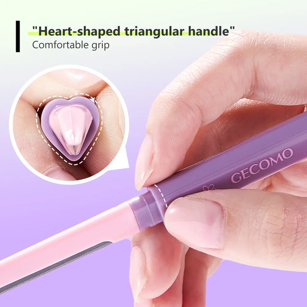 Double Head Macro Eyebrow Trimmer Safe And Scratch-proof, Sharp & Portable Eyebrow Razor For Beginner Makeup Tool 3