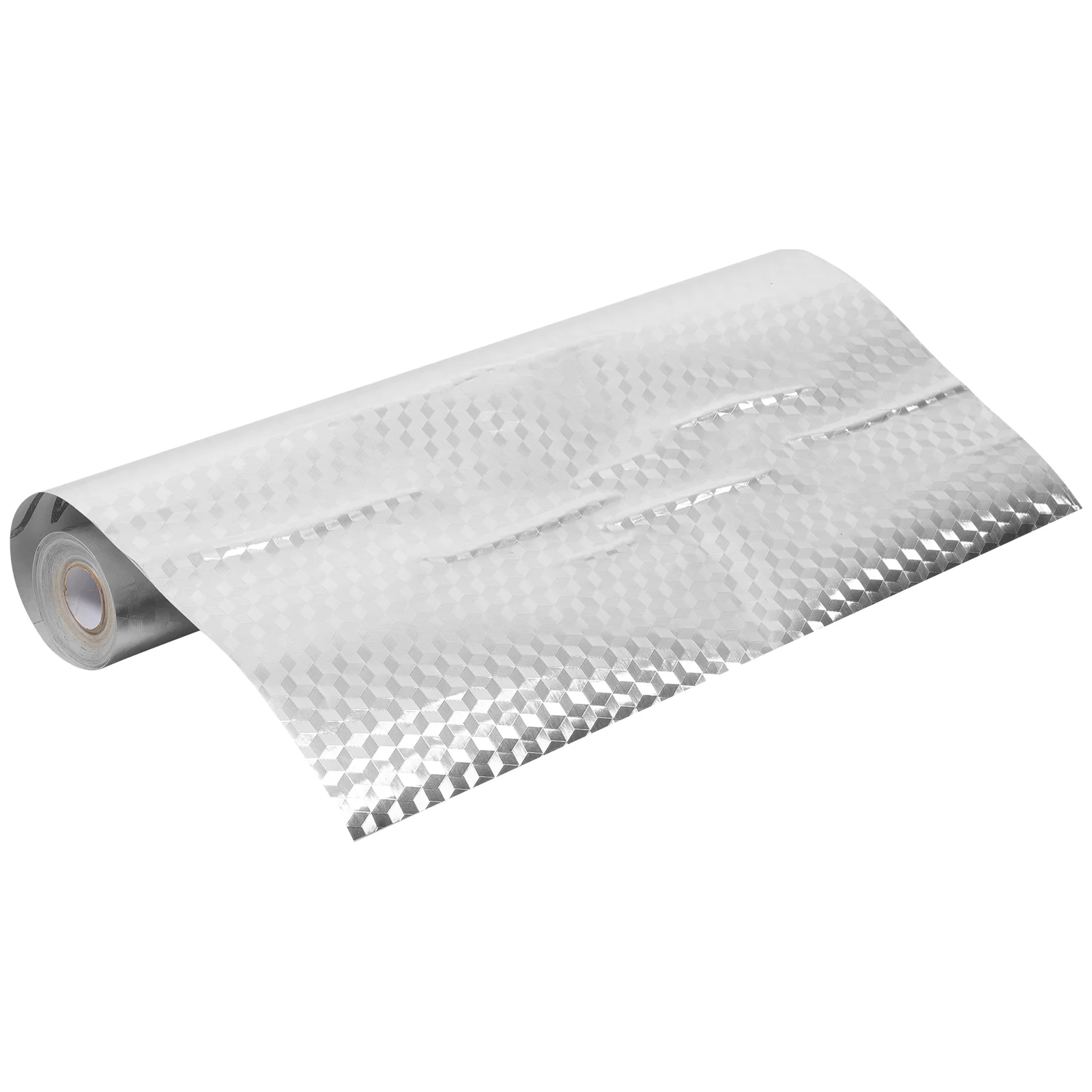 

1 Roll Adhesive Kitchen Backsplash Sticker Drawer Liner Peel Stick Foil Wallpaper Cabinet Shelf Decal