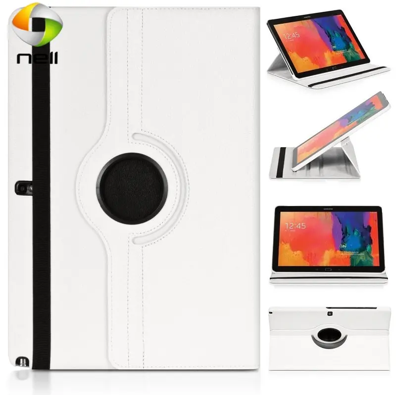 360 Custodia Rotante In Pelle Pu Per Samsung Galaxy Note 10.1 2012 Gt-N8000 N8000 N8010 N8020 Custodia Per Tablet Supporto Sabbia Funda Capa