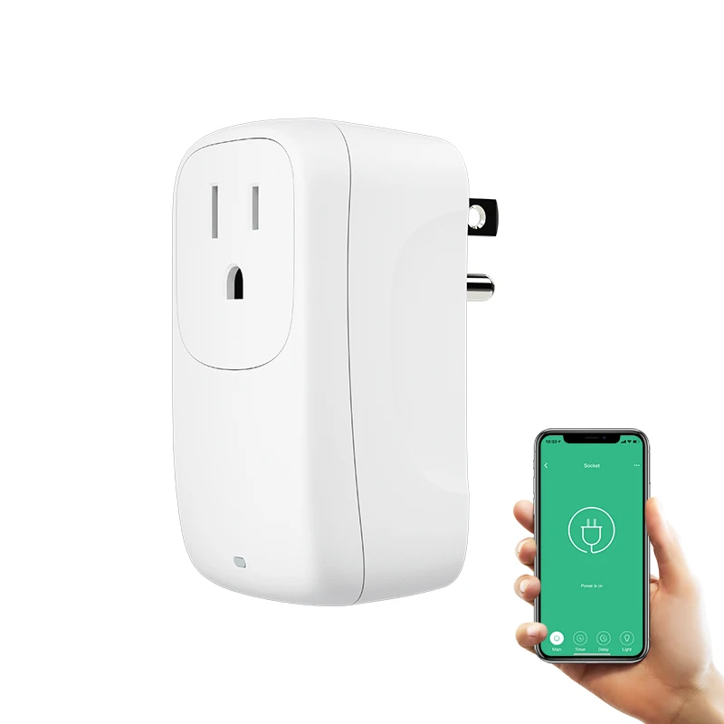 Broadlink Sp4L Us Smart Plug Telecomando Wi-Fi Presa Wifi Us Smart Socket Wifi Funziona Con Alexa E Google /Siri