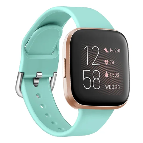 band For Original Fitbit Versa 2 strap Soft Silicone Waterproof Wrist Accessories Replacement correa For Fitbit Versa 2