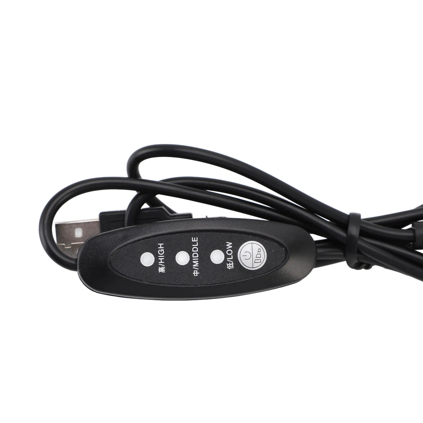Dual USB 3-Speed Electric Vibration Motor with PP Buckle Structure and Extended Cable
