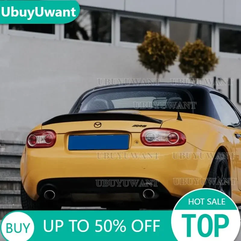 Ubuyuwant Per Mx5 Nc Ncec Roster Miata Epa Tipo 3 2009-2015 In Fibra Di Carbonio Posteriore Tronco Spoiler Coda Boot Lip Wing Car Styling