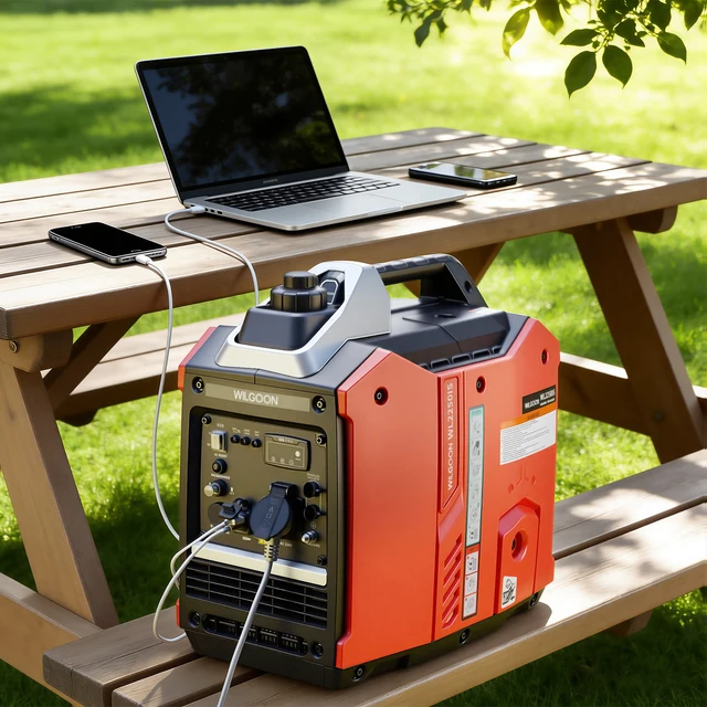 Générateur portable silencieux à moteur essence onduleur 2000W BS2250IS pour camping et camping-cars 1