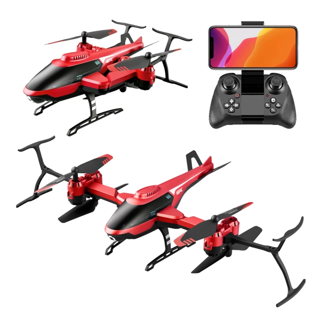 Smart Altitude Hold Mini Helicopter with Camera 4K HD WiFi RC Quadcopter APP Control Remote Control Drone Toys for Boys Children 3