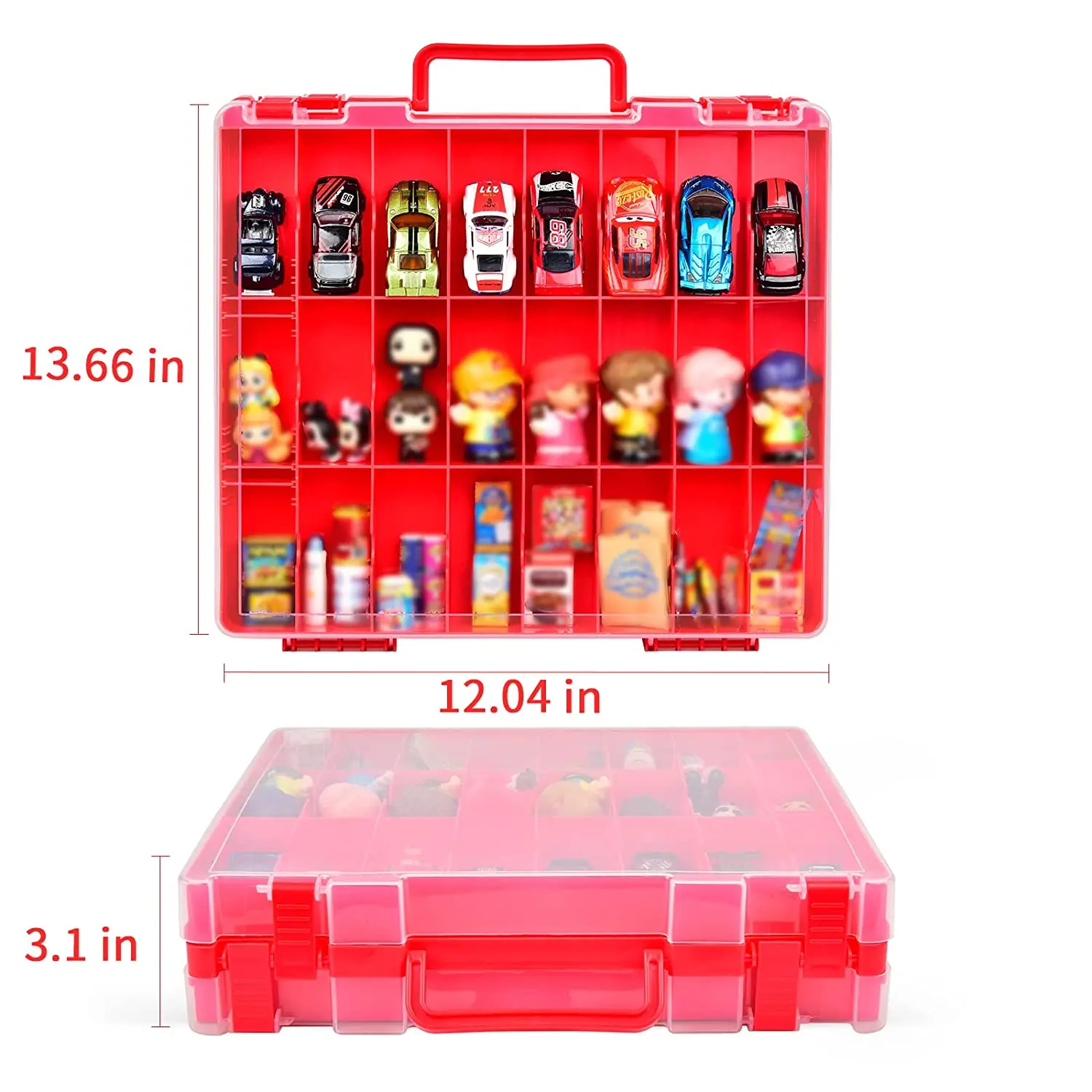 Display Case for Disney Doorables/for Hot Wheels Car/for Mini Brands