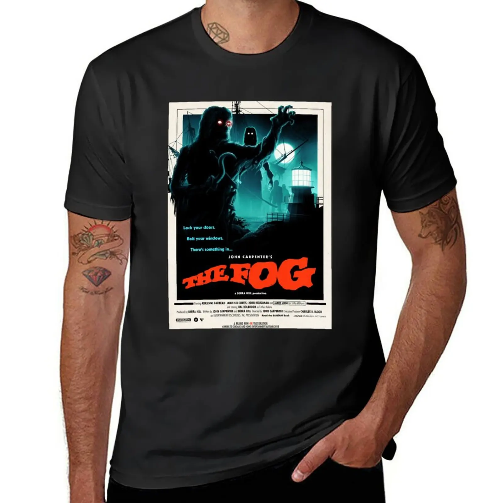 

New THE FOG Movie Poster T-Shirt funny t shirt tops funny t shirts men clothing