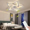 IRALAN Ceiling Fan with Lights,Modern Dimmable Flower Shape, Remote Control/app Control,Timing 6 Gear Speeds Fan Ceiling Lamp 1