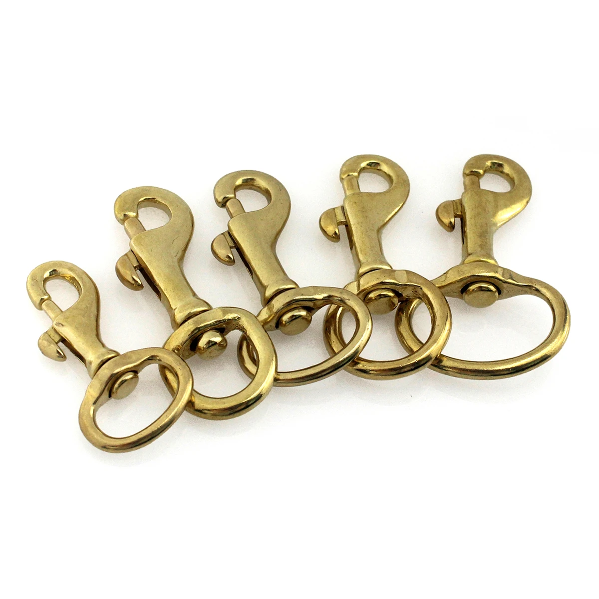 Solid Brass Trigger Swivel Eye Bolt Snap Hook 1piece, metal snap hook,snap hook