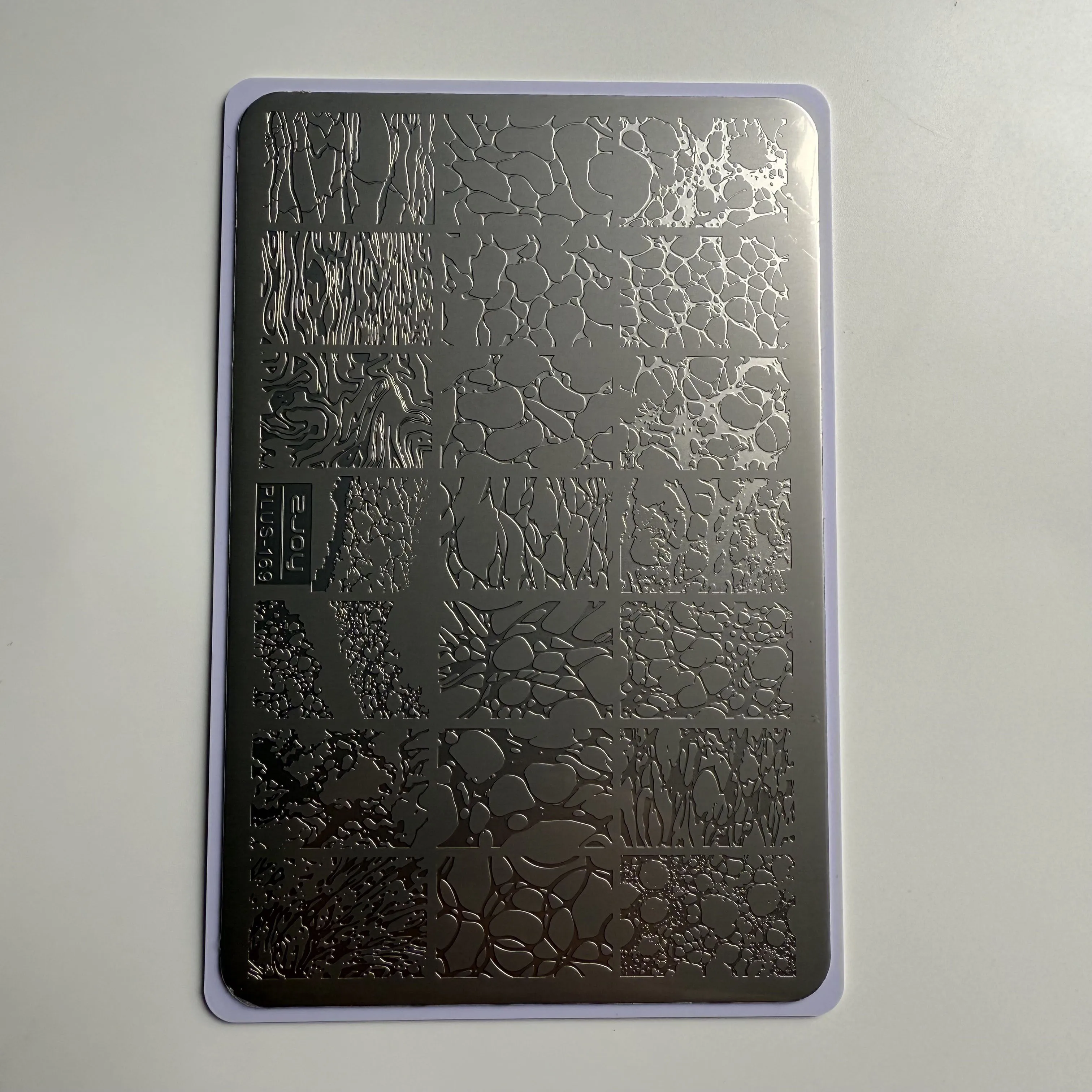 Nail art stamping plates XMQ bubbles templates tools