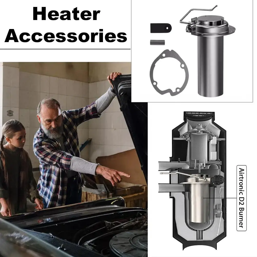 5-8KW Air Diesel Parking Heater Combustion Chamber With Combustor Gasket 12V For Eberspacher Heater Accessories
