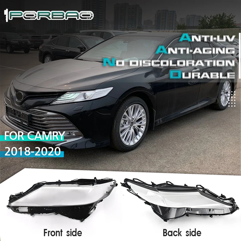 

Прозрачный Абажур для передней фары Toyota CAMRY 2018 2019