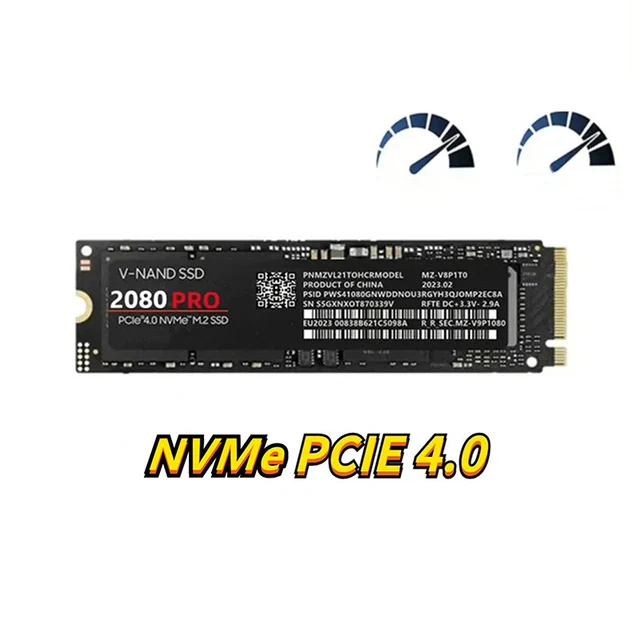 【新品未使用】M.2 SSD4TB PCIe5.0 超高速SSD Samsung 9100 PRO MZ-VAP4T0 - SSD - encrypted - 4 TB