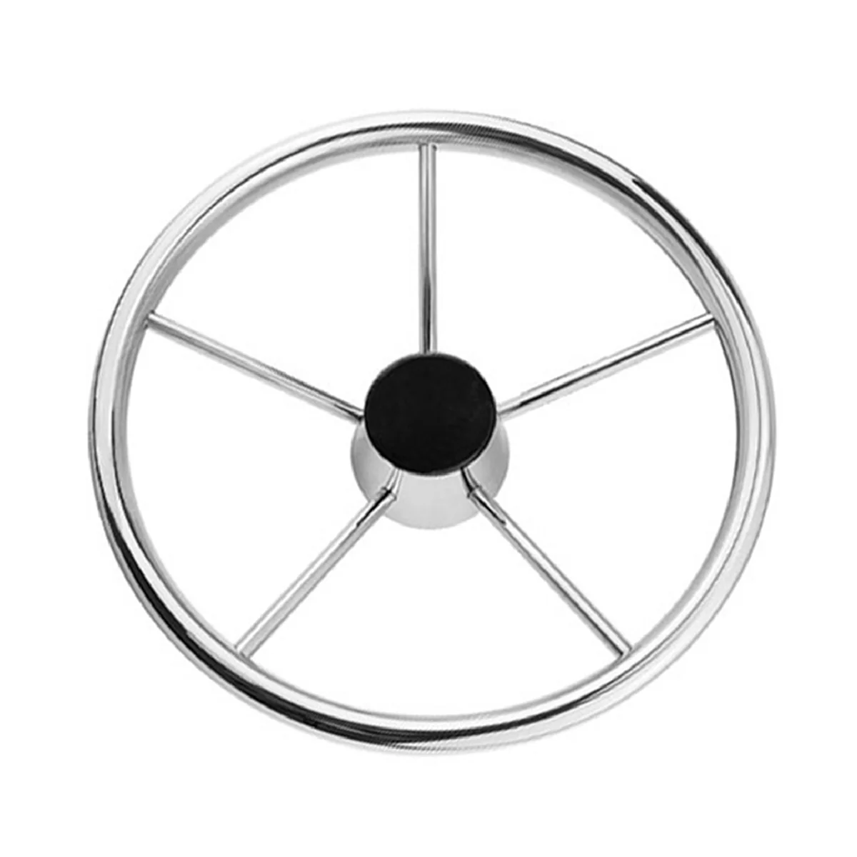 boat-steering-wheel-stainless-steel-5-spoke-135inch-for-most-marine-yacht-boat-boating-equipment-accessories