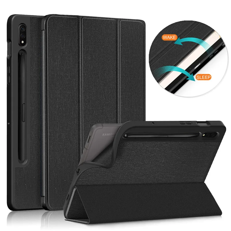 Per Samsung Galaxy Tab S8 Sm-X700 X706 11 Pollici Tablet Tessuto Pieghevole Copertura Magnetica Funda Per Galaxy Tab S7 S8 S 8 Custodia Da 11 Pollici