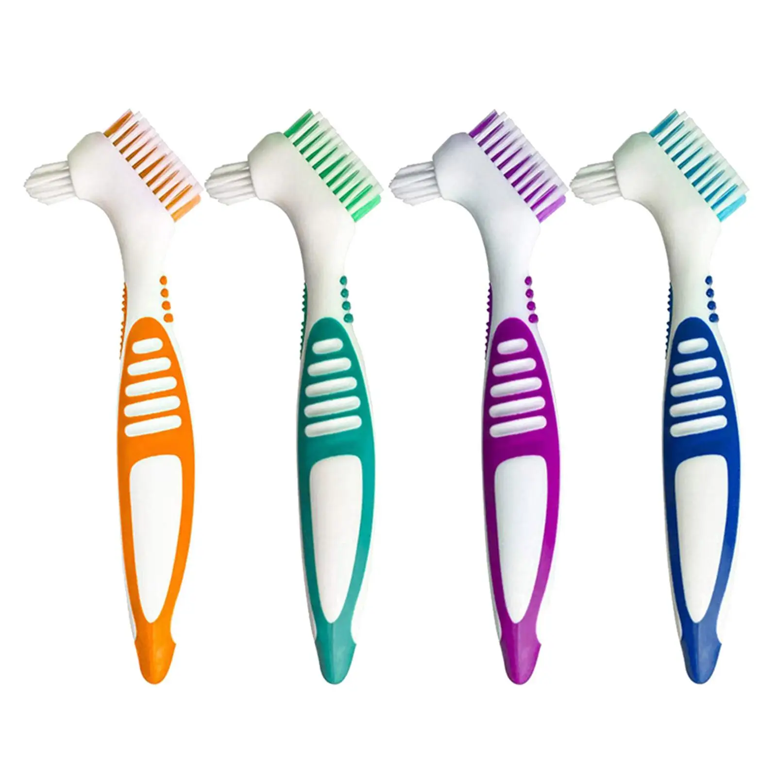 

Double Sided Brushes Bristles Stains Food Residue Toothbrush